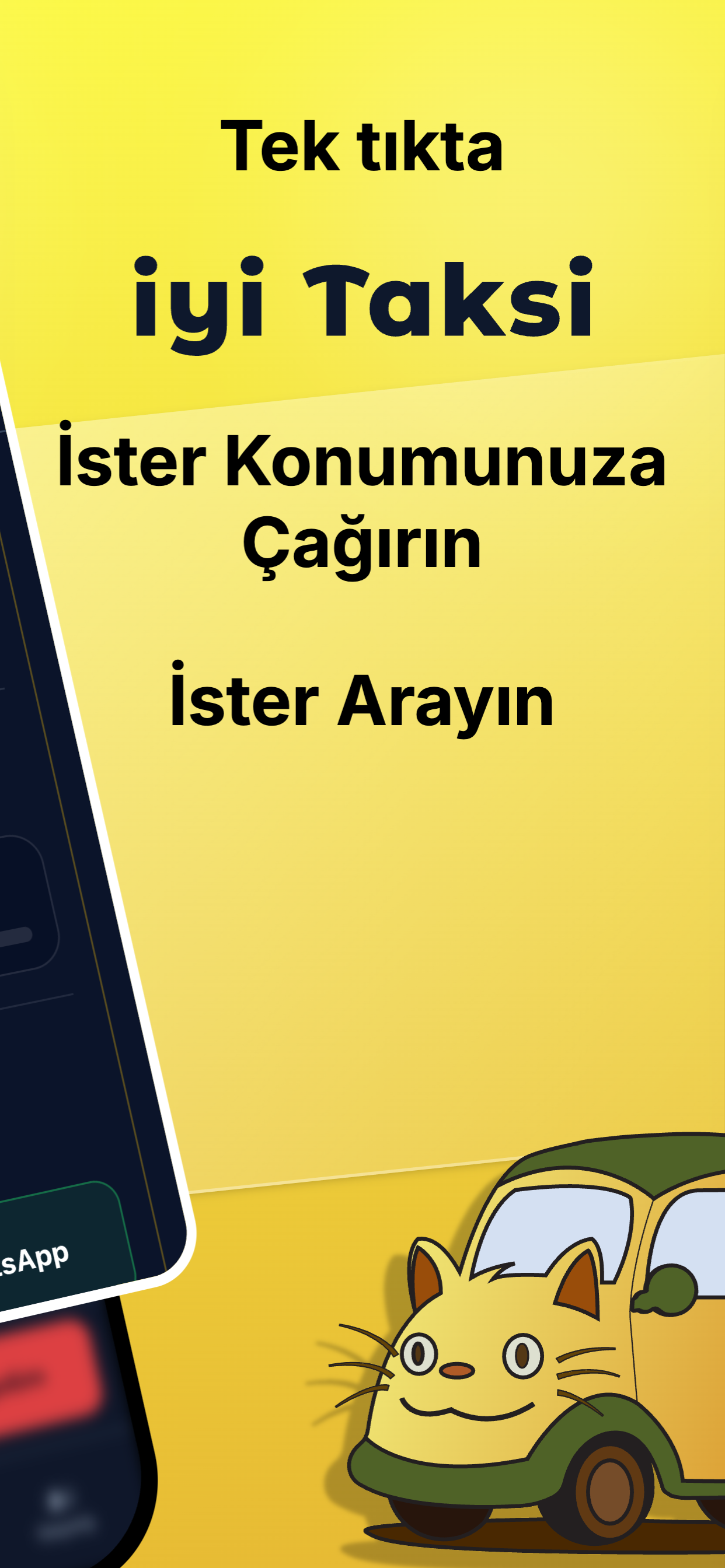 iyi Taksi — tek tıkta taksi çağırın